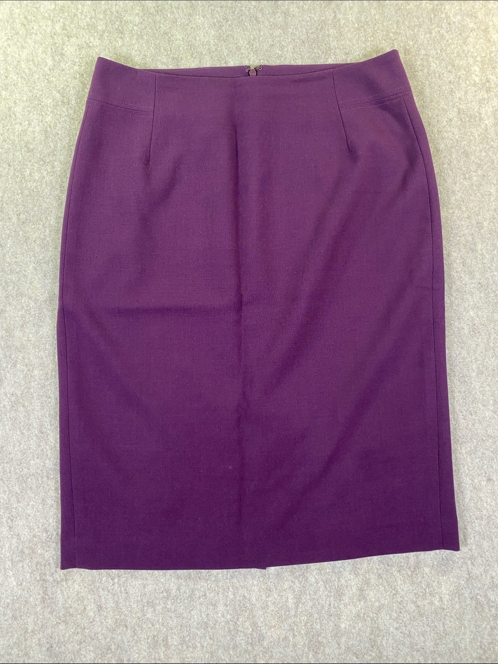 TALL LOFT Plum Pencil Skirt Size 8T